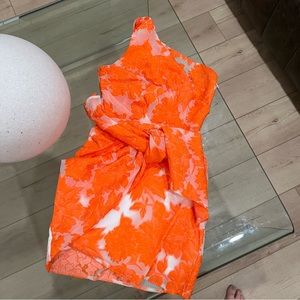 Hello molly orange dress